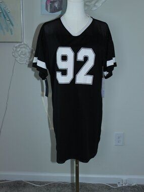 Loose Fit Foot Football Mini Dress